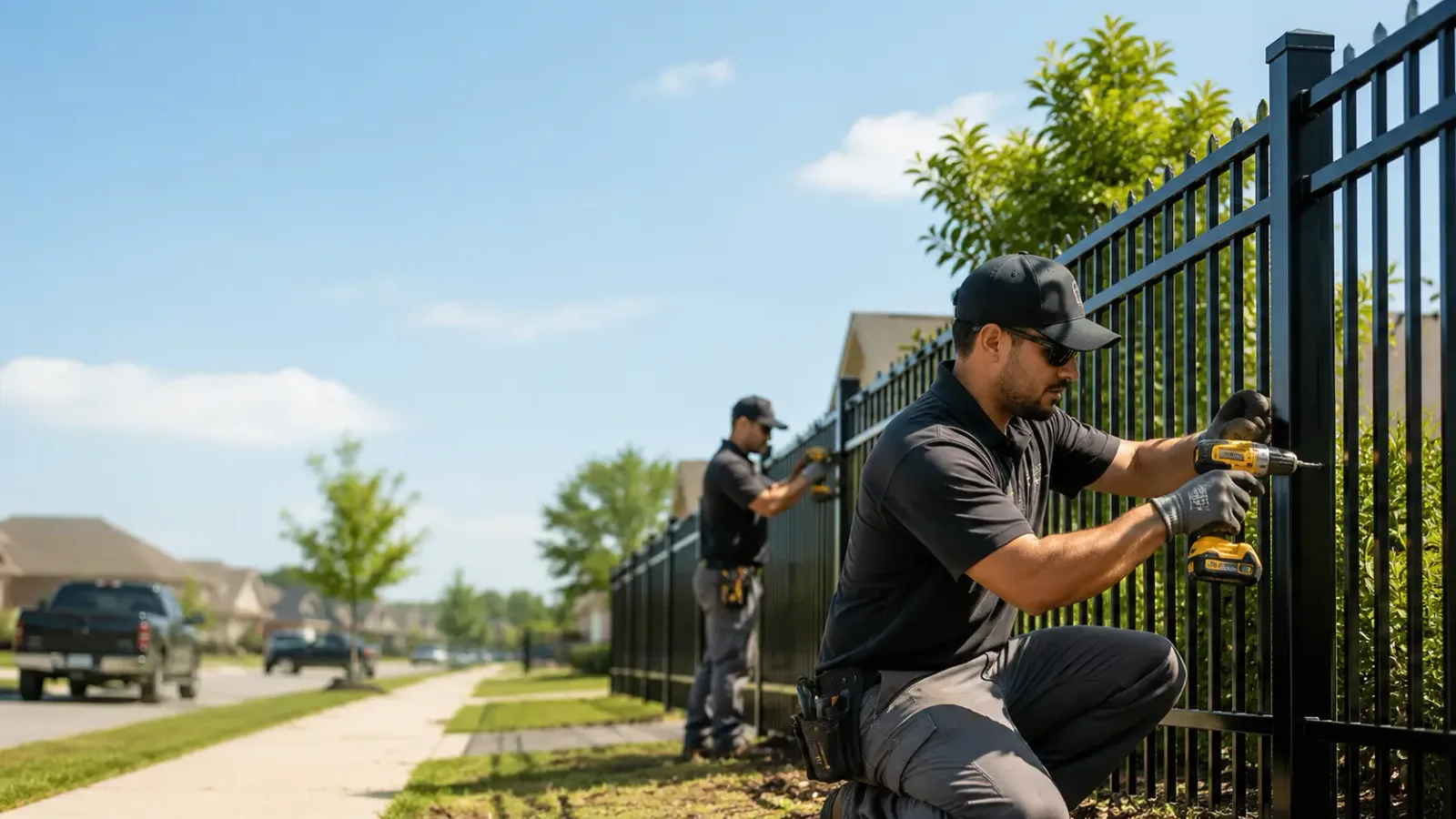 Metal Fence Installation in Hope, ND
